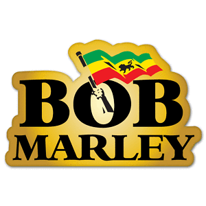 Bob Marley Sticker Reggae Decal 01