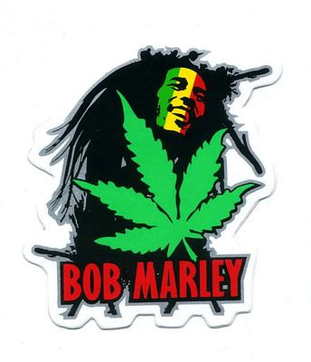 Bob Marley Sticker Reggae Decal 12