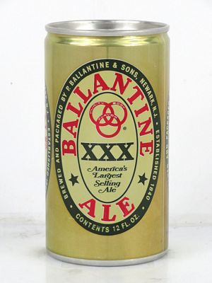 Ballantine Ale CAN SHAPED BEER STICKER 3