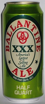 ballantine ale CAN SHAPED BEER STICKER