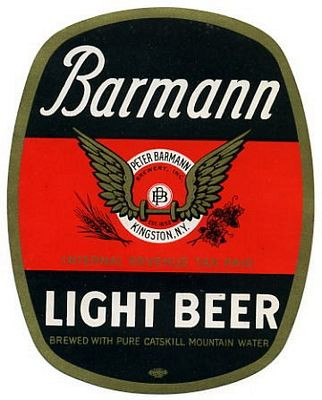 Bramann Light Beer Label Decal