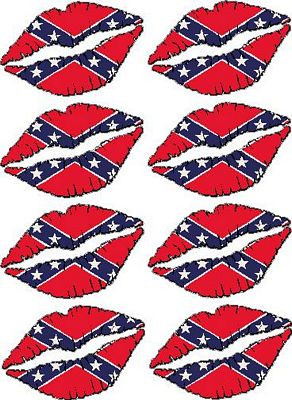Lips REBEL FILL Vinyl Decals 8