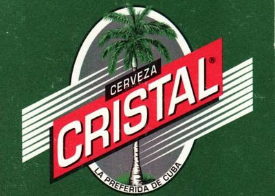 Cuba Cerveza Cristal Beer Label Sticker