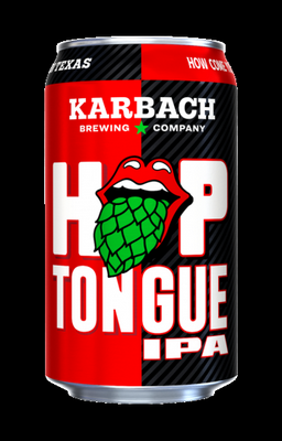 KARBACH Hop Tongue IPA CAN SHAPED STICKER