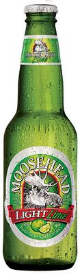 Moosehead Light Lime Beer Bottle Sticker