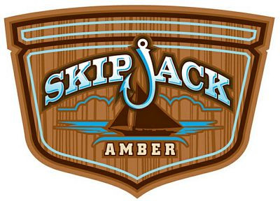 Skip Jack Amber Logo Decal
