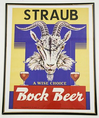 Strab Bock Beer Sticker 3