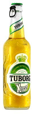 Tuborg X Fresh bottle Decal