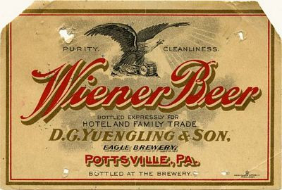 Wiener Beer Label Sticker