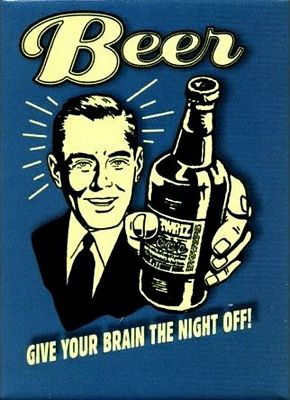 Give Your Brain a Night Off Decal