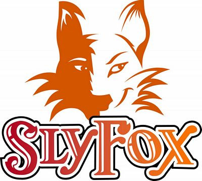 Sly Fox Logo funny beer sticker