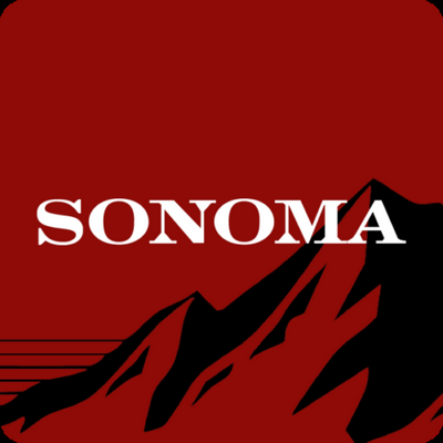 Sonoma Cigarette Brand Logo Sticker