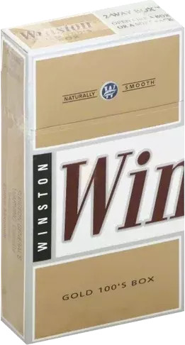 Winston Gold 100's Box