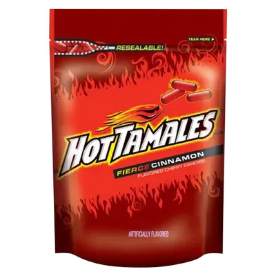 HOT TAMALES  CANDY STICKER