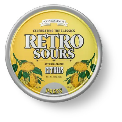 Retro Sours  Candy Sticker