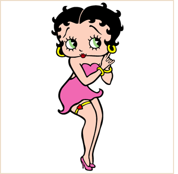 Betty Boop Decal3 3267