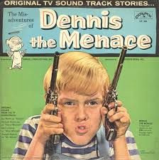 dennis the menace CD Cover Stickers