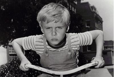 dennis the menace on trike  Sticker