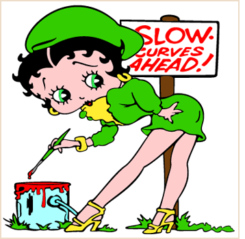 Betty Boop Decal6 3270