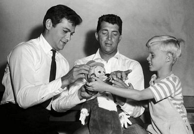 Jay North Tony Curtis Dean Martin Sticker