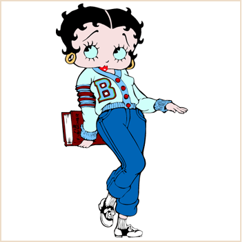 Betty Boop Decal7 3271