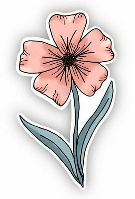 Flower Sticker 07