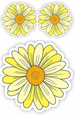 Flower Stickers 08