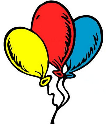 Cat in the Hat BALLOONS
