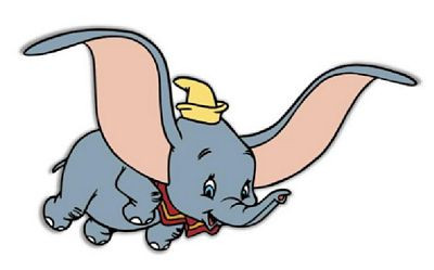 Dumbo Full Color Vinyl Sticker