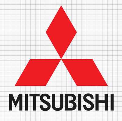 MITSUBISHI CAR LOGO STICKER