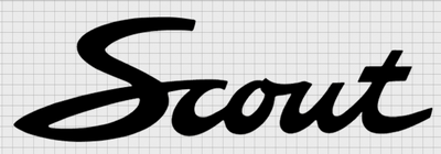 Scout Motors Car Logo Sticker