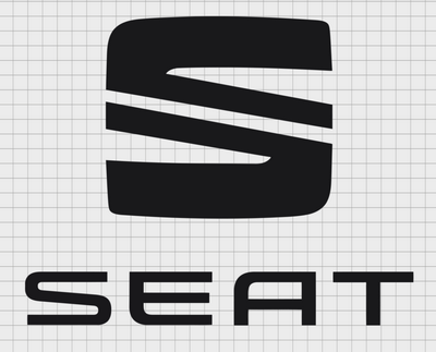 SEAT CAR LOGO STICKER