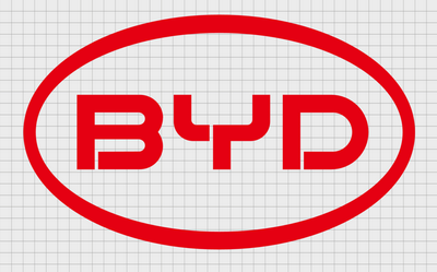 BYD Electric Car Company Logo