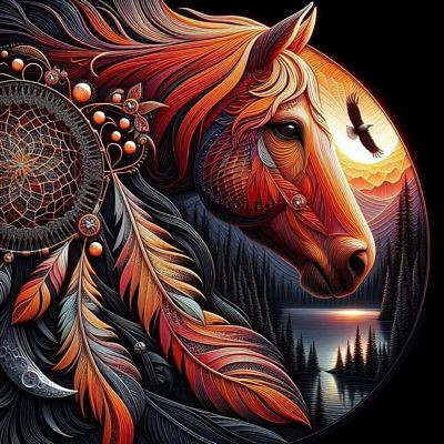 INDIAN AI ART STICKER 17