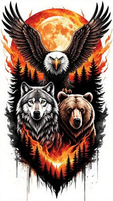 INDIAN AI ART STICKER 21