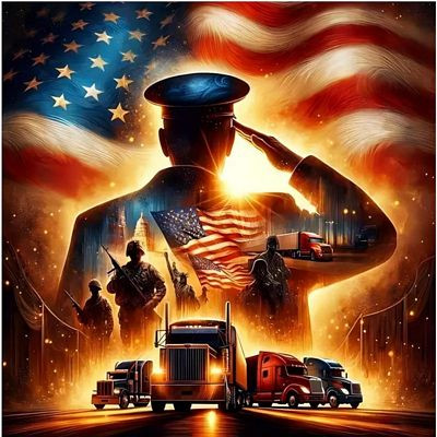 MILITARY PATRIOTIC AI ART STICKER 4