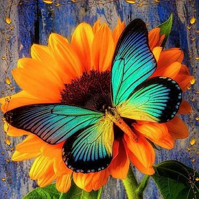 BUTTERFLY LGBTQ AI ART STICKER 3