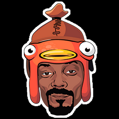 snoop funny hat band sticker