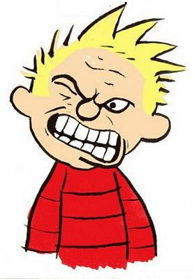 Calvin Faces Color Diecut Decal 4