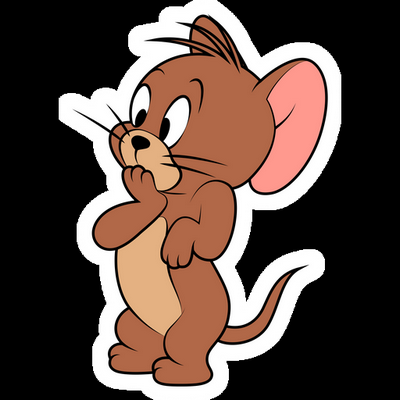 tom jerry surprised jerry