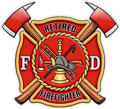 Retired Firefighter sticker