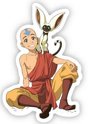 Avatar Last Airbender cartoon sticker 5