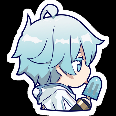 GENSHIN Cartoon Sticker 06