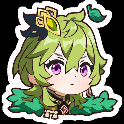 GENSHIN Cartoon Sticker 08