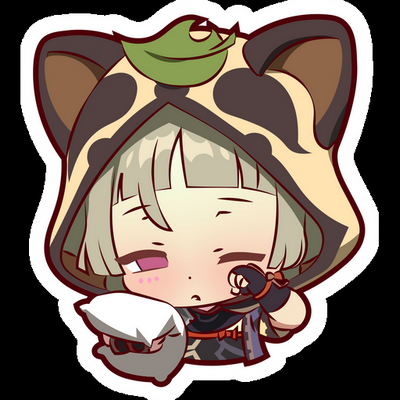 GENSHIN Cartoon Sticker 29