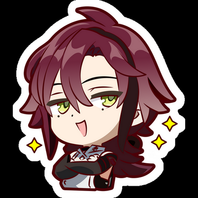 GENSHIN Cartoon Sticker 30