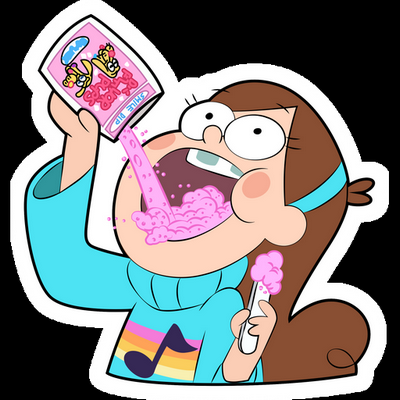 Gravity Falls Cartoon Sticker 20