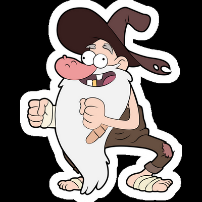 Gravity Falls Cartoon Sticker 23