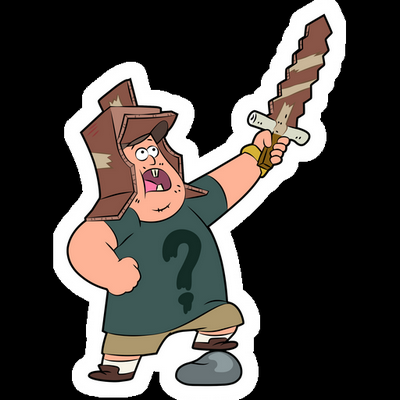 Gravity Falls Cartoon Sticker 28