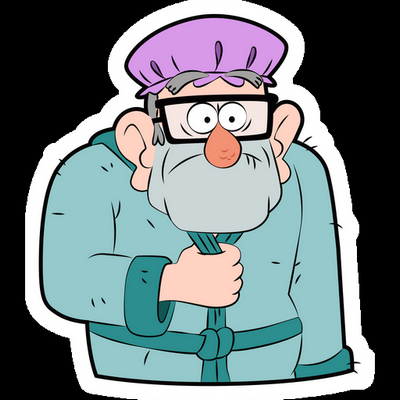 Gravity Falls Cartoon Sticker 29